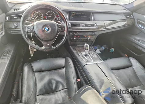 2013 BMW 740 I from USA, damaged, VIN WBAYA6C58DD143655